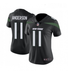 Womens New York Jets 11 Robby Anderson Black Alternate Vapor Untouchable Limited Player Football Jersey Womens New York Jets 11 Robby Anderson Black Alternate Vapor Untouchable Limited Player Football Jersey