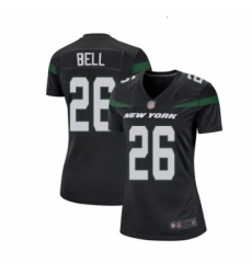Womens New York Jets 26 Le Veon Bell Game Black Alternate Football Jersey Womens New York Jets 26 Le Veon Bell Game Black Alternate Football Jersey