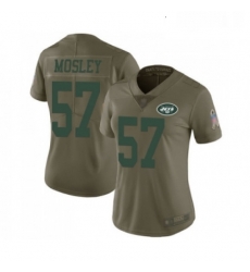 Womens New York Jets 57 CJ Mosley Limited Olive 2017 Salute to Service Football Jersey Womens New York Jets 57 CJ Mosley Limited Olive 2017 Salute to Service Football Jersey