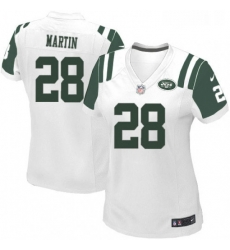 Womens Nike New York Jets 28 Curtis Martin Game White NFL Jersey Womens Nike New York Jets 28 Curtis Martin Game White NFL Jersey