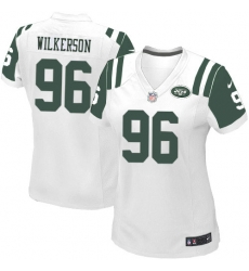 Women's Nike New York Jets #96 Muhammad Wilkerson Limited White NFL Jersey Women's Nike New York Jets #96 Muhammad Wilkerson Limited White NFL Jersey
