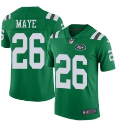 Nike Jets #26 Marcus Maye Green Youth Stitched NFL Limited Rush Jersey Nike Jets #26 Marcus Maye Green Youth Stitched NFL Limited Rush Jersey