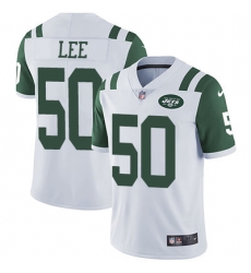 Nike Jets #50 Darron Lee White Youth Stitched NFL Vapor Untouchable Limited Jersey Nike Jets #50 Darron Lee White Youth Stitched NFL Vapor Untouchable Limited Jersey