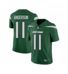 Youth New York Jets 11 Robby Anderson Green Team Color Vapor Untouchable Limited Player Football Jersey Youth New York Jets 11 Robby Anderson Green Team Color Vapor Untouchable Limited Player Football Jersey