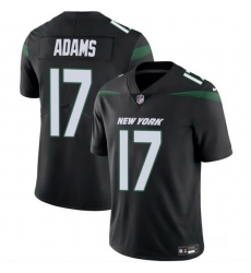 Youth New York Jets 17 Davante Adams Black 2024 Vapor Untouchable Limited Stitched Jersey Youth New York Jets 17 Davante Adams Black 2024 Vapor Untouchable Limited Stitched Jersey