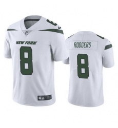 Youth New York Jets 8 Aaron Rodgers White Vapor Untouchable Limited Stitched Jersey Youth New York Jets 8 Aaron Rodgers White Vapor Untouchable Limited Stitched Jersey