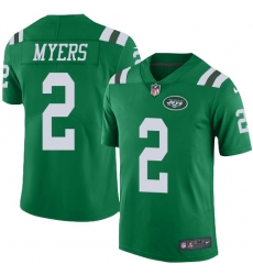 Youth Nike Jets 2 Jason Myers Green Stitched NFL Limited Rush Jersey Youth Nike Jets 2 Jason Myers Green Stitched NFL Limited Rush Jersey