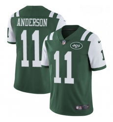 Youth Nike New York Jets 11 Robby Anderson Elite Green Team Color NFL Jersey Youth Nike New York Jets 11 Robby Anderson Elite Green Team Color NFL Jersey