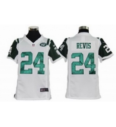 Youth Nike New York Jets #24 Darrelle Revis White Nike NFL Jerseys Youth Nike New York Jets #24 Darrelle Revis White Nike NFL Jerseys