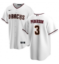 Men Arizona Diamondbacks 3 Joc Pederson White Cool Base Stitched Baseball Jersey Men Arizona Diamondbacks 3 Joc Pederson White Cool Base Stitched Baseball Jersey