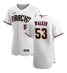 Men Arizona Diamondbacks 53 Christian Walker Men Nike White Crimson Flex Base Home Team MLB Jersey Men Arizona Diamondbacks 53 Christian Walker Men Nike White Crimson Flex Base Home Team MLB Jersey