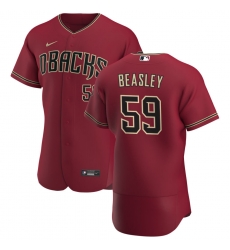 Men Arizona Diamondbacks 59 Jeremy Beasley Men Nike Crimson Flex Base Alternate Team MLB Jersey Men Arizona Diamondbacks 59 Jeremy Beasley Men Nike Crimson Flex Base Alternate Team MLB Jersey