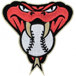 Men Arizona Diamondbacks Snake Head Patch Biaog