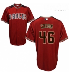 Mens Majestic Arizona Diamondbacks 46 Patrick Corbin Replica Red Alternate Cool Base MLB Jersey Mens Majestic Arizona Diamondbacks 46 Patrick Corbin Replica Red Alternate Cool Base MLB Jersey