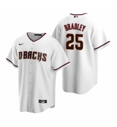 Mens Nike Arizona Diamondbacks 25 Archie Bradley White Home Stitched Baseball Jerse Mens Nike Arizona Diamondbacks 25 Archie Bradley White Home Stitched Baseball Jerse