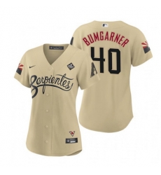 Women Arizona Diamondbacks 40 Madison Bumgarner Gold 2023 World Series City Connect Stitched Baseball Jersey 28Run Small 29 Women Arizona Diamondbacks 40 Madison Bumgarner Gold 2023 World Series City Connect Stitched Baseball Jersey 28Run Small 29