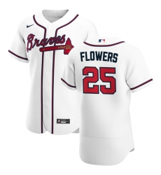 Men Atlanta Braves 25 Tyler Flowers Men Nike White Home 2020 Flex Base Player MLB Jersey Men Atlanta Braves 25 Tyler Flowers Men Nike White Home 2020 Flex Base Player MLB Jersey