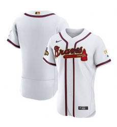 Men Atlanta Braves Blank 2022 White Gold World Series Champions Program Flex Base Stitched Baseball jersey Men Atlanta Braves Blank 2022 White Gold World Series Champions Program Flex Base Stitched Baseball jersey