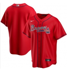 Men Atlanta Braves Nike Red Blank Jersey Men Atlanta Braves Nike Red Blank Jersey