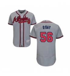 Mens Atlanta Braves 56 Darren O Day Grey Road Flex Base Authentic Collection Baseball Jersey Mens Atlanta Braves 56 Darren O Day Grey Road Flex Base Authentic Collection Baseball Jersey