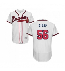 Mens Atlanta Braves 56 Darren O Day White Home Flex Base Authentic Collection Baseball Jersey Mens Atlanta Braves 56 Darren O Day White Home Flex Base Authentic Collection Baseball Jersey