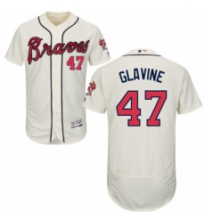 Mens Majestic Atlanta Braves 47 Tom Glavine Cream Alternate Flex Base Authentic Collection MLB Jersey Mens Majestic Atlanta Braves 47 Tom Glavine Cream Alternate Flex Base Authentic Collection MLB Jersey