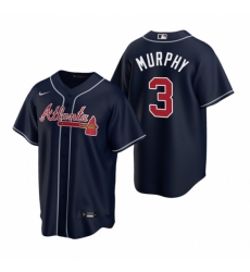 Mens Nike Atlanta Braves 3 Dale Murphy Navy Alternate Stitched Baseball Jerse Mens Nike Atlanta Braves 3 Dale Murphy Navy Alternate Stitched Baseball Jerse