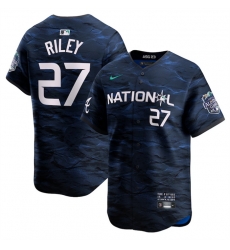 Youth Atlanta Braves 27 Austin Riley Royal 2023 All Star Stitched Baseball Jersey Youth Atlanta Braves 27 Austin Riley Royal 2023 All Star Stitched Baseball Jersey