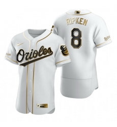 Baltimore Orioles 8 Cal Ripken Jr White Nike Mens Authentic Golden Edition MLB Jersey Baltimore Orioles 8 Cal Ripken Jr White Nike Mens Authentic Golden Edition MLB Jersey