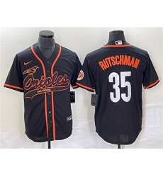 Men Baltimore Orioles 35 Adley Rutschman Black City Connect Cool Base Stitched Baseball Jersey Men Baltimore Orioles 35 Adley Rutschman Black City Connect Cool Base Stitched Baseball Jersey