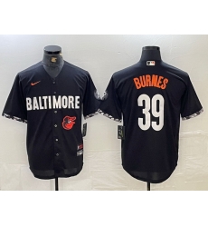 Men Baltimore Orioles 39 Corbin Burnes Black 2023 City Connect Cool Base Stitched Baseball Jersey 3 Men Baltimore Orioles 39 Corbin Burnes Black 2023 City Connect Cool Base Stitched Baseball Jersey 3