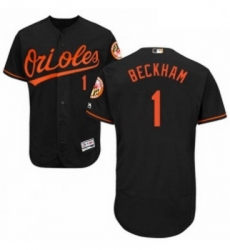 Mens Majestic Baltimore Orioles 1 Tim Beckham Black Alternate Flex Base Authentic Collection MLB Jersey Mens Majestic Baltimore Orioles 1 Tim Beckham Black Alternate Flex Base Authentic Collection MLB Jersey