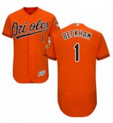 Mens Majestic Baltimore Orioles 1 Tim Beckham Orange Alternate Flex Base Authentic Collection MLB Jersey Mens Majestic Baltimore Orioles 1 Tim Beckham Orange Alternate Flex Base Authentic Collection MLB Jersey