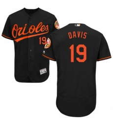 Mens Majestic Baltimore Orioles 19 Chris Davis Black Alternate Flex Base Authentic Collection MLB Jersey Mens Majestic Baltimore Orioles 19 Chris Davis Black Alternate Flex Base Authentic Collection MLB Jersey