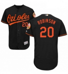 Mens Majestic Baltimore Orioles 20 Frank Robinson Black Alternate Flex Base Authentic Collection MLB Jersey Mens Majestic Baltimore Orioles 20 Frank Robinson Black Alternate Flex Base Authentic Collection MLB Jersey