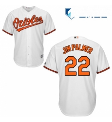 Mens Majestic Baltimore Orioles 22 Jim Palmer Replica White Home Cool Base MLB Jersey Mens Majestic Baltimore Orioles 22 Jim Palmer Replica White Home Cool Base MLB Jersey