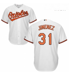 Mens Majestic Baltimore Orioles 31 Ubaldo Jimenez Replica White Home Cool Base MLB Jersey Mens Majestic Baltimore Orioles 31 Ubaldo Jimenez Replica White Home Cool Base MLB Jersey