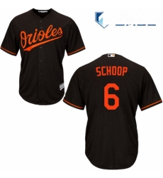 Mens Majestic Baltimore Orioles 6 Jonathan Schoop Replica Black Alternate Cool Base MLB Jersey Mens Majestic Baltimore Orioles 6 Jonathan Schoop Replica Black Alternate Cool Base MLB Jersey