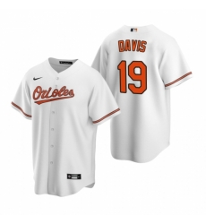Mens Nike Baltimore Orioles 19 Chris Davis White Home Stitched Baseball Jerse Mens Nike Baltimore Orioles 19 Chris Davis White Home Stitched Baseball Jerse