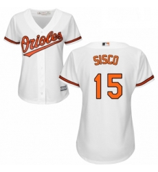 Womens Majestic Baltimore Orioles 15 Chance Sisco Authentic White Home Cool Base MLB Jersey Womens Majestic Baltimore Orioles 15 Chance Sisco Authentic White Home Cool Base MLB Jersey
