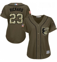Womens Majestic Baltimore Orioles 23 Joey Rickard Authentic Green Salute to Service MLB Jersey Womens Majestic Baltimore Orioles 23 Joey Rickard Authentic Green Salute to Service MLB Jersey
