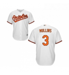 Youth Baltimore Orioles 3 Cedric Mullins Replica White Home Cool Base Baseball Jersey Youth Baltimore Orioles 3 Cedric Mullins Replica White Home Cool Base Baseball Jersey