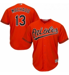 Youth Majestic Baltimore Orioles 13 Manny Machado Authentic Orange Alternate Cool Base MLB Jersey Youth Majestic Baltimore Orioles 13 Manny Machado Authentic Orange Alternate Cool Base MLB Jersey