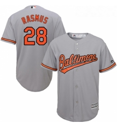 Youth Majestic Baltimore Orioles 28 Colby Rasmus Authentic Grey Road Cool Base MLB Jersey Youth Majestic Baltimore Orioles 28 Colby Rasmus Authentic Grey Road Cool Base MLB Jersey