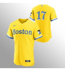 Men Boston Red Sox 17 Nathan Eovaldi Men Nike 2021 City Connect Gold Authentic MLB Jersey No Name Men Boston Red Sox 17 Nathan Eovaldi Men Nike 2021 City Connect Gold Authentic MLB Jersey No Name