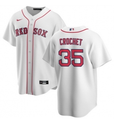 Men Boston Red Sox 35 Garrett Crochet White 2024 Cool Base Stitched Baseball Jersey Men Boston Red Sox 35 Garrett Crochet White 2024 Cool Base Stitched Baseball Jersey