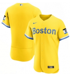 Men Boston Red Sox Nike Gold Light Blue 2021 City Connect Authentic Jersey Men Boston Red Sox Nike Gold Light Blue 2021 City Connect Authentic Jersey