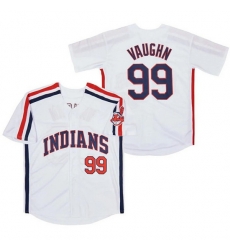 Men Cleveland Guardians 99 Ricky Vaughn White Stitched Baseball Jersey Men Cleveland Guardians 99 Ricky Vaughn White Stitched Baseball Jersey