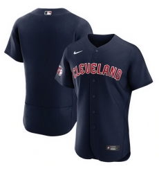 Men Cleveland Guardians Blank Navy Flex Base Stitched jersey Men Cleveland Guardians Blank Navy Flex Base Stitched jersey