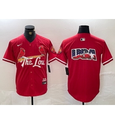 Men St Louis Cardinals Team Big Logo Red 2024 City Connect Limited Stitched Baseball Jersey 5 Men St Louis Cardinals Team Big Logo Red 2024 City Connect Limited Stitched Baseball Jersey 5